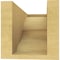 Ekena Millwork 5"W x 10"D x 5"H Wide Asheboro Rough Cedar Woodgrain TimberThane Corbel, Primed Tan CORUR05X10X05ASHRCPR - alternate 6